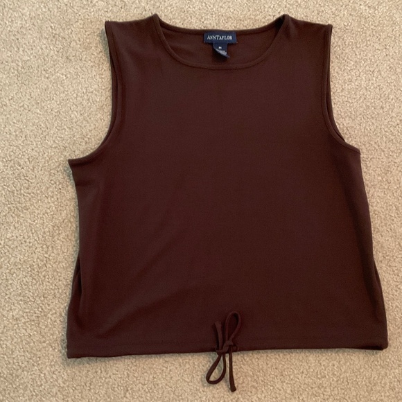 size M, bust up to 38” inches, brown tank top - Picture 2 of 9